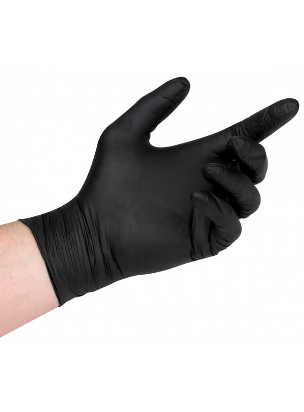 Nitrile Gloves Powder Free Black